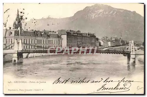 Cartes postales Grenoble Palais de Justice