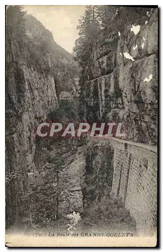Cartes postales La Route des Grands Goulets