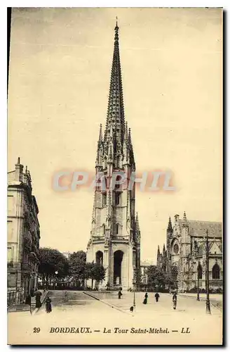 Cartes postales Bordeaux La Tour Saint Michel