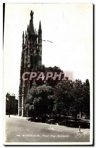 Cartes postales Bordeaux tour Pey Berland