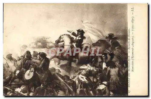 Cartes postales Musee de Bordeaux Bataille de Denai