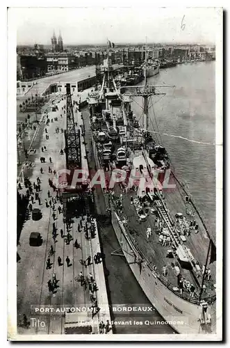 Cartes postales Port Autonome de Bordeaux Bateau Duguay Trouin