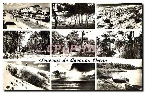 Cartes postales Lacanau Ocean les Allees de la Plage