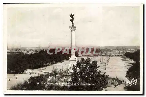 Cartes postales Bordeaux Place des Quinconces