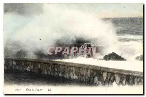Cartes postales Effet de Vagues