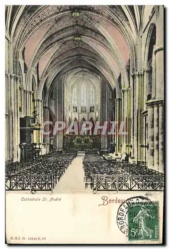 Cartes postales Cathedrale St Andre Bordeaux