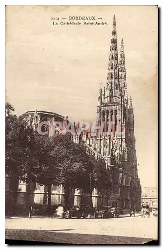 Cartes postales Bordeaux La Cathedrale Saint Andre