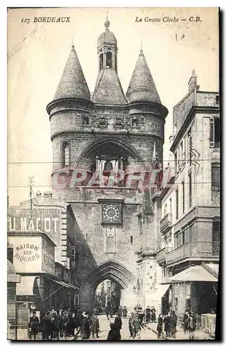 Cartes postales Bordeaux La Grosse Cloche