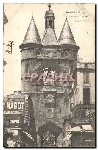 Cartes postales Bordeaux La Grosse Cloche