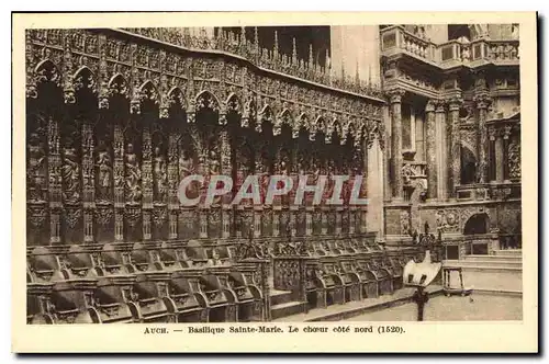 Cartes postales Auch Basilique Sainte Marie Le Choeur Cote nord 1520