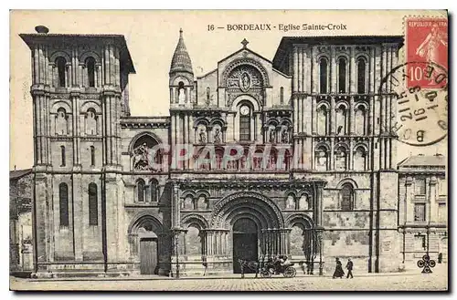 Cartes postales Bordeaux Eglise Sainte Croix