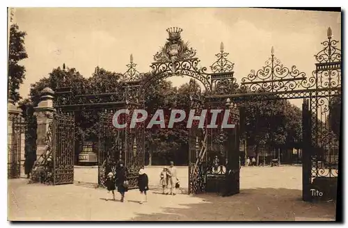 Ansichtskarte AK Bordeaux La Grille d'Entree du Parc Bordelais