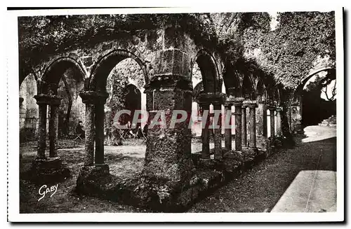 Ansichtskarte AK Saint Emilion Gironde Ancien Cloitre de l'Abbaye des Cordelliers XIII siecle