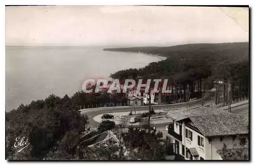 Cartes postales Bassin d'Arcachon Gironde la Corniche prise de la Dune au Pilat