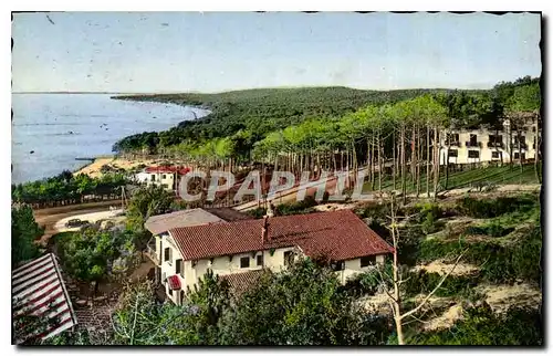 Cartes postales Bassin d'Arcachon Pilat Plage la  Corniche vue de la Grande Dune