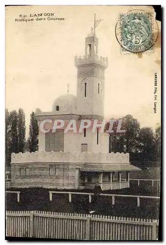 Cartes postales Langon Kiosque des Courses