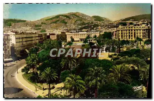 Cartes postales La Cote d'Azur Nice Le Jardin Albert