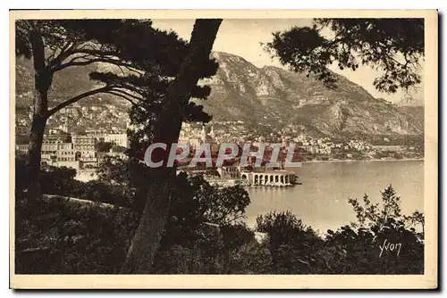 Cartes postales Cote D'Azur Monte Carlo Alpes Maritimes Vue generale prise de Monaco