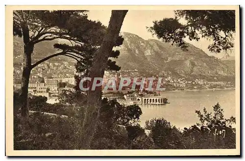 Cartes postales Monte Carlo Alpes Maritimes Vue generale prise de Monaco