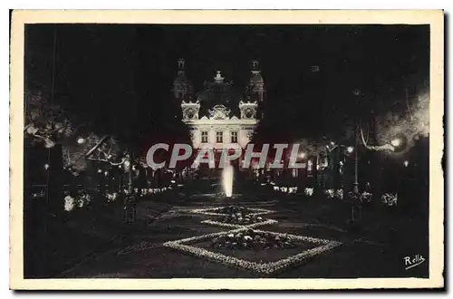 Cartes postales Monte Carlo la nult Le Casino et les Jardins