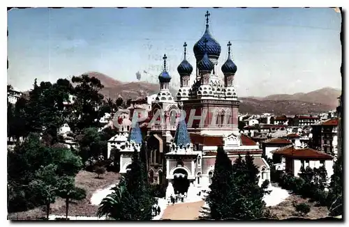 Cartes postales Nice L'Eglise Russe Russie Russia