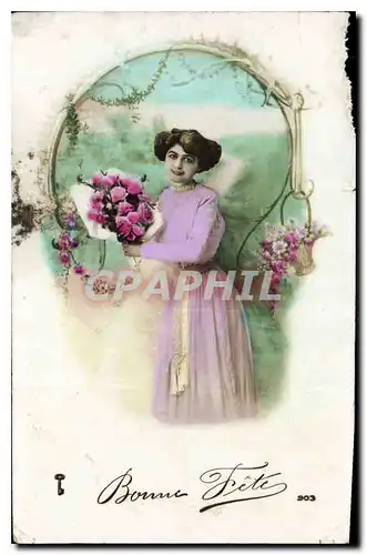 Cartes postales Bonne Fete Femme