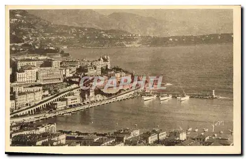 Cartes postales Cote D'Azur Monte Carlo Vue generale