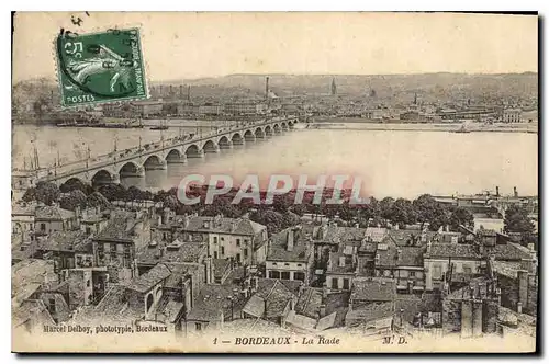 Cartes postales Bordeaux la Rade