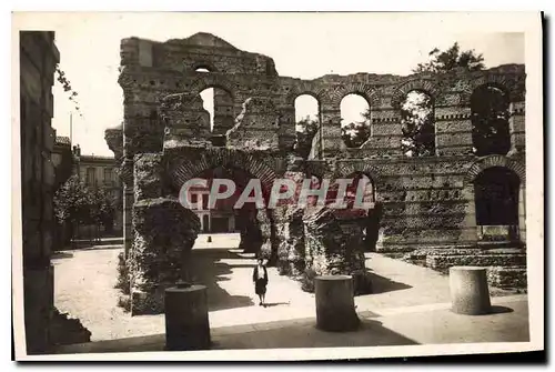 Ansichtskarte AK Bordeaux Gironde Les ruines du palais Gallien