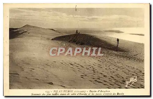 Ansichtskarte AK Pilat Plage Gironde BAssin Arcachon