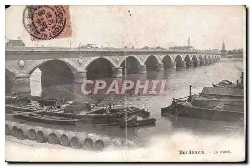 Cartes postales Bordeaux Le Pont