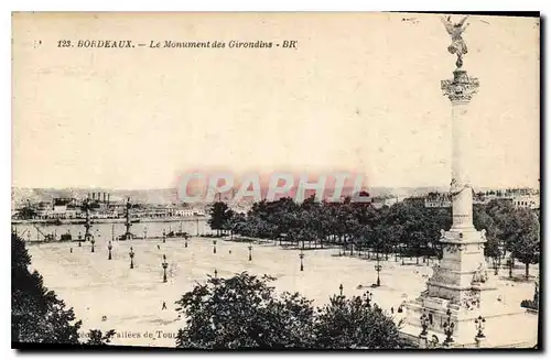 Cartes postales Bordeaux Le Monument des Girondins