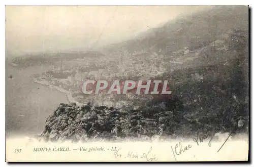 Cartes postales La Cote D'Azur Monaco et Monte Carlo