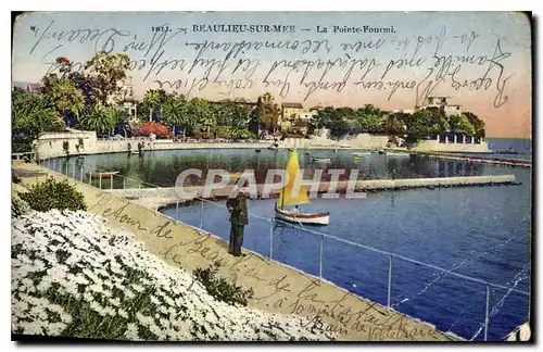 Cartes postales Beaulieu Sur Mer la Pointe Fourmi