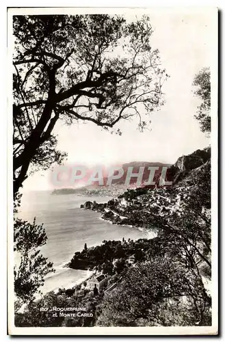 Cartes postales Roquebrune et Monte Carlo