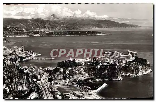 Cartes postales Prinicipaute de Monaco Le Rocher le port