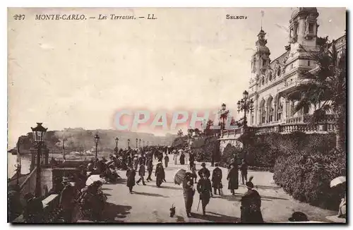 Cartes postales Monte Carlo Les Terrasses