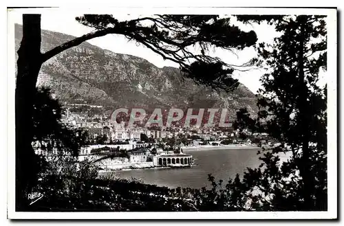 Cartes postales Monte Carlo vu des Jardins de Monaco