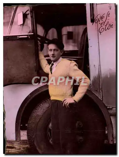 Cartes postales Homme Camion