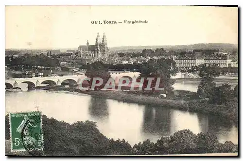 Cartes postales Tours Vue Generale