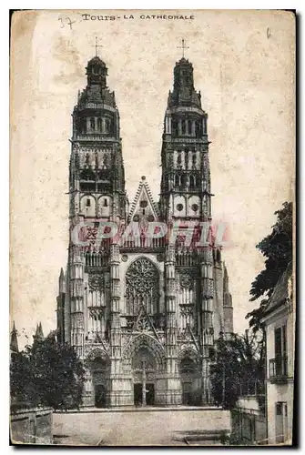 Cartes postales Tours Le Cathedrale