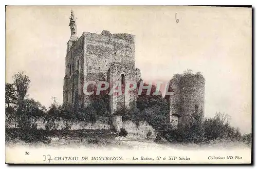 Cartes postales Chateau de Montbazon Les Ruines