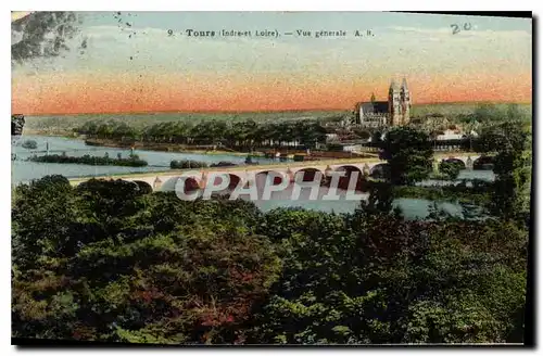 Cartes postales Tours Vue Generale