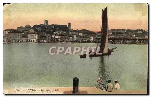 Cartes postales Cannes Le Port