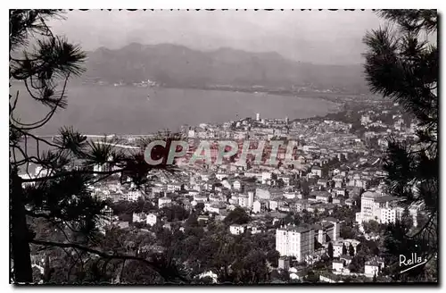 Cartes postales Cannes vue generale prise se Super Cannes