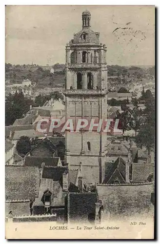 Cartes postales Loches La Tour Saint Antoine