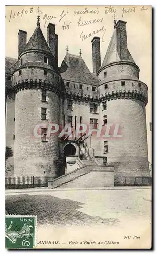 Cartes postales Langeais Porte d'Entree du Chateau