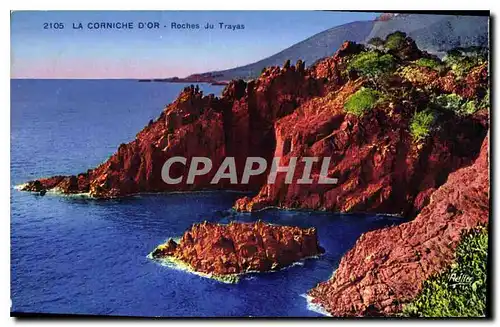 Cartes postales La Corniche d'Or Roches du Trayas