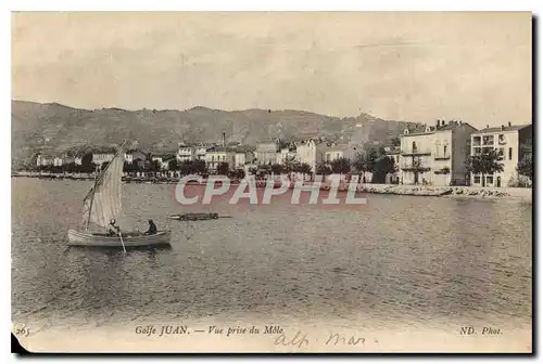 Ansichtskarte AK Golfe Juan Vue Prise du Mole