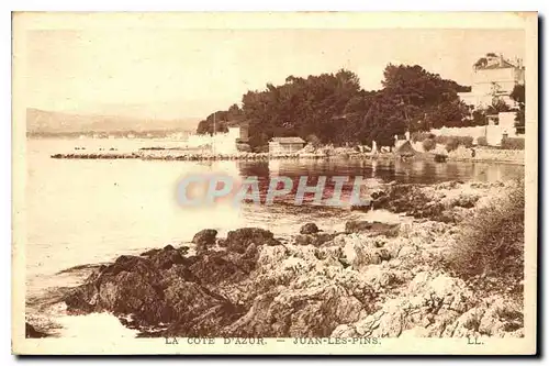 Cartes postales La Cote d'Azur Juan Les Pins